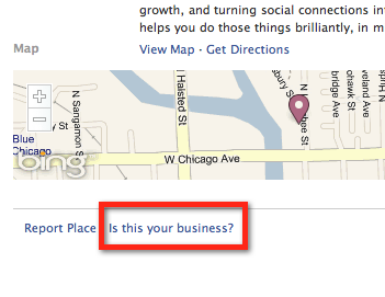 Facebook Places - Is this your business?