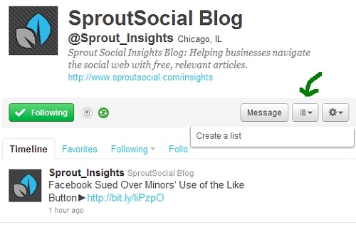 Sprout Social Insights on Twitter List Sprout Social Insights on Twitter List