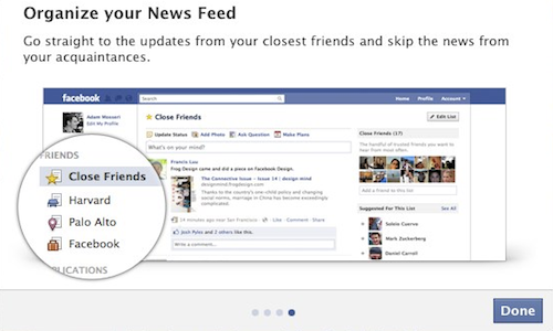 facebook news feed