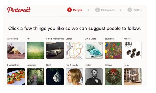 Choose Topics of Interest Choose Topics of Interest