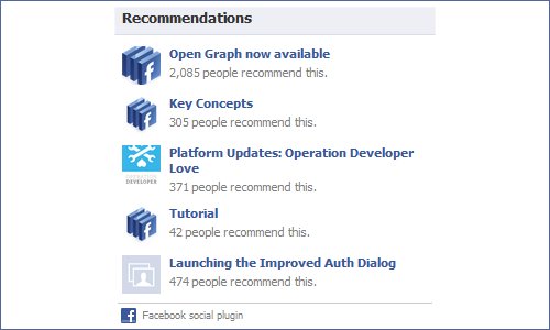 Recommendations
