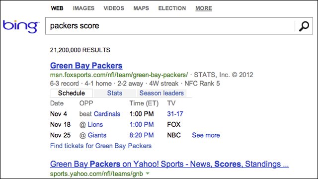 Bing search results Bing search results